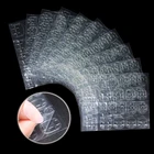 Клейкие вкладыши для ногтей, водостойкая дышащая Желейная двусторонняя клейкая вкладка для накладных ногтей, 10 листов