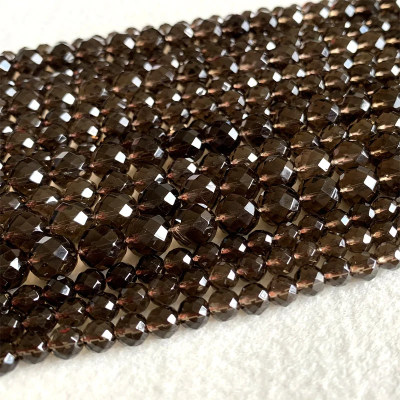 ААА высокое качество натуральный коричневый прозрачный чай кристалл Дымчатый