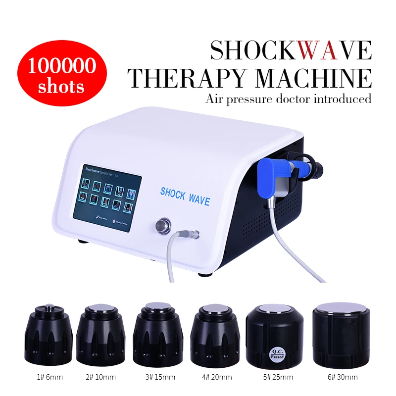 

Portable 8 BAR ED Shock Wave Physiotherapy Equipment Shockwave Therapy Pain Relief Health Machine