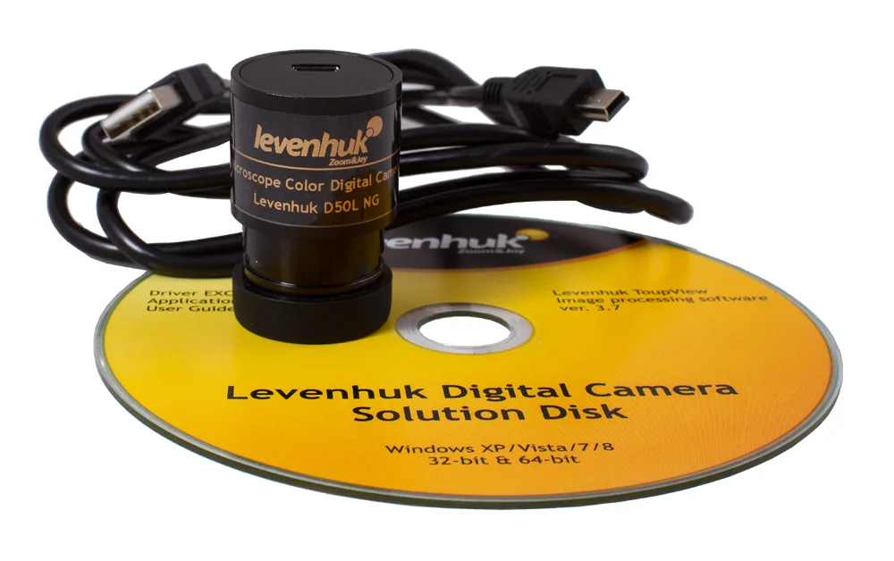 Микроскоп Levenhuk (Левенгук) Rainbow D50L PLUS 2 Мпикс Moonstone\Лунный камень | Инструменты