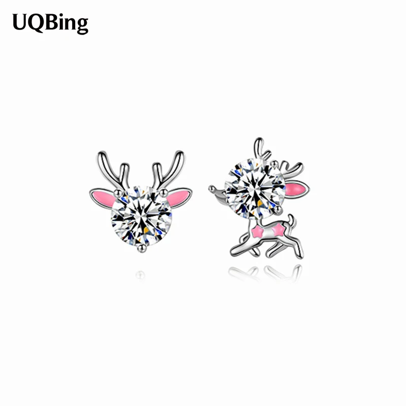 

Женские серьги-гвоздики из серебра 925 пробы с фианитами