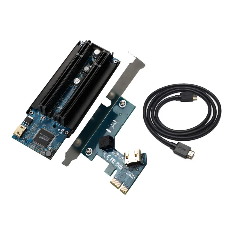 Плата расширения QINDIAN PCI Express/PCI-E/PCIE X1 на адаптер/переходник/расширитель карты