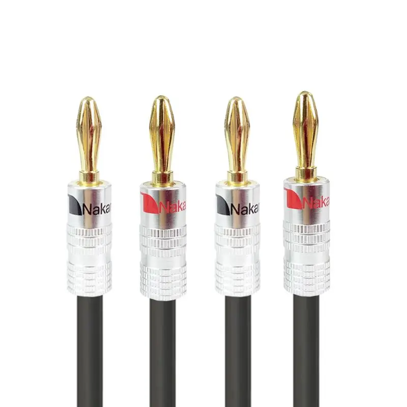 3м Hifi акустический кабель с банановой вилкой для домашнего кинотеатра усилитель