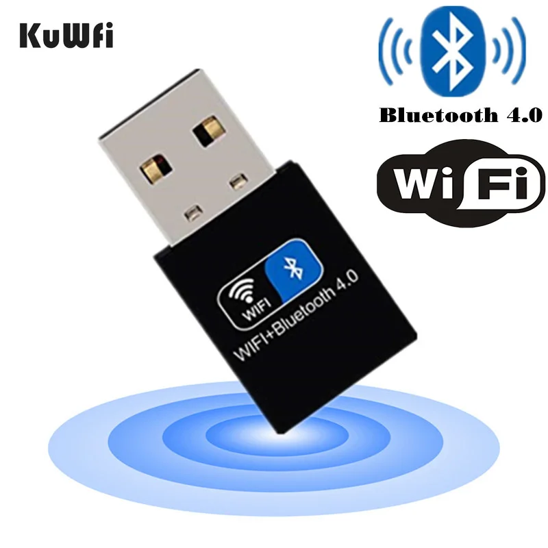 Сетевая карта KuWFi с Bluetooth 4 0 2 ГГц 8/10 Мбит/с | Компьютеры и офис