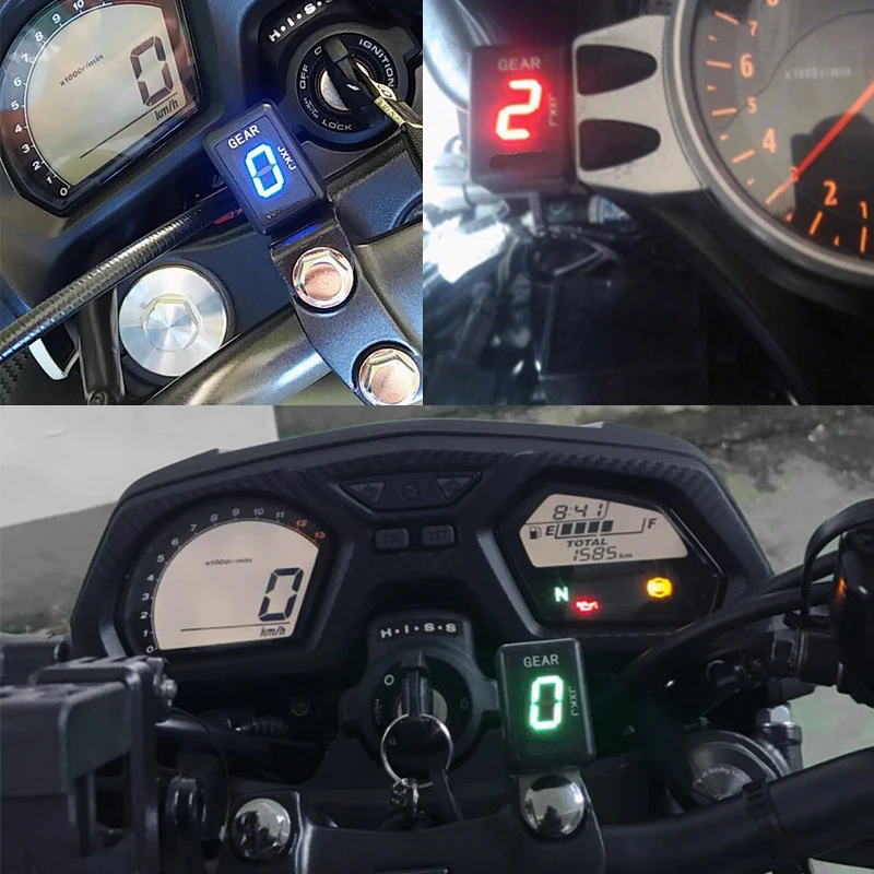 Цифровой измеритель передач для Suzuki Intruder C1500 VL1500 2005 - 2016 2017 VL 1500 ЖК-дисплей