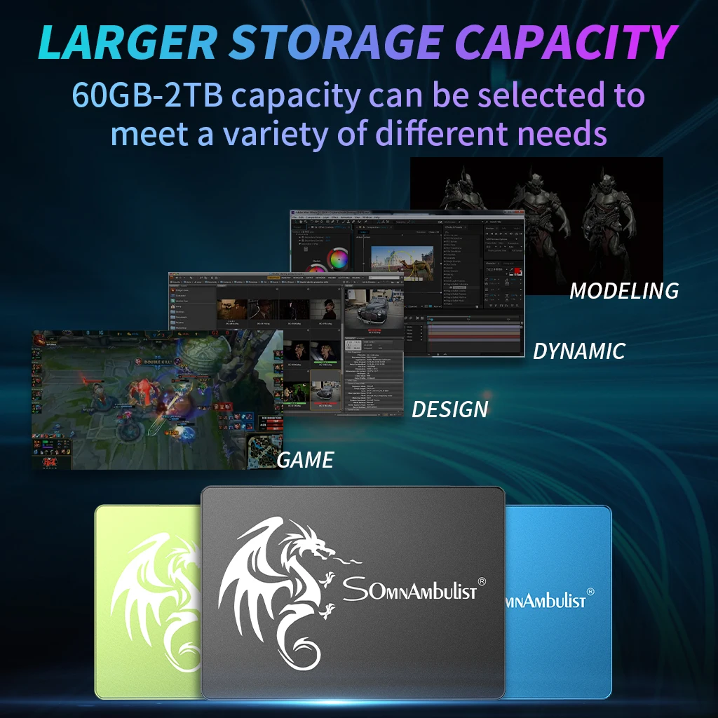 Твердотельный накопитель (SSD) 2 5 встроенный 120 ГБ 240 ssd ТБ 960 SSD ноутбук Внутренний