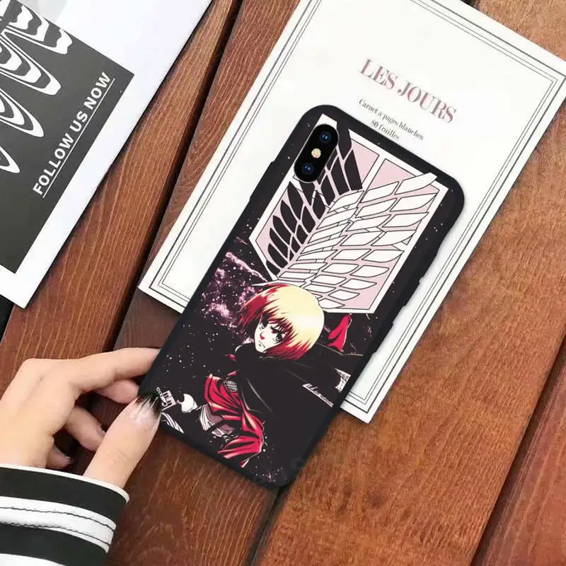 

attack on titan HotAnime Phone Case for iPhone 11 Pro X XS Max XR 5 6 6S 7 8 Plus Samsung Galaxy 9 10 S8 S9 S10 S20 A50 A51 Plus
