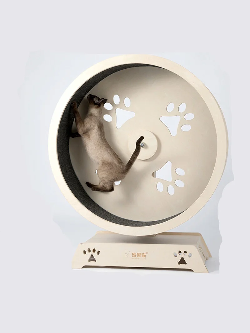 Из цельного дерева кошки беговая дорожка тренер Фитнес устройств для собак