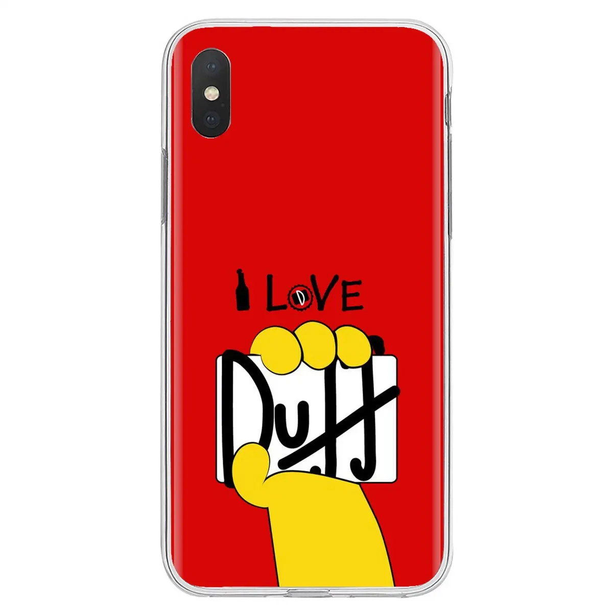 Персонализированный силиконовый чехол для телефона с логотипом Love Duff Beer Huawei G7 G8 P7