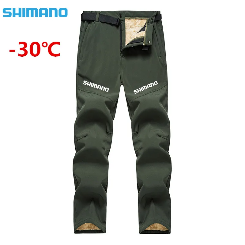 

Shimano Водонепроницаемый зимние Термальность флисовые мужские зимние брюки для мужчин Пешие прогулки длинные шорты лыжные брюки ветрозащитн...