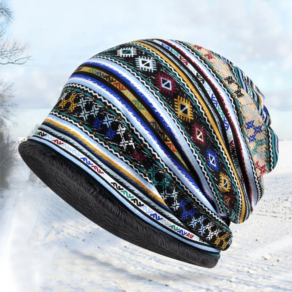 Модные мужские и женские шапки бини вязаная Лыжная шапка зимняя теплая свободная