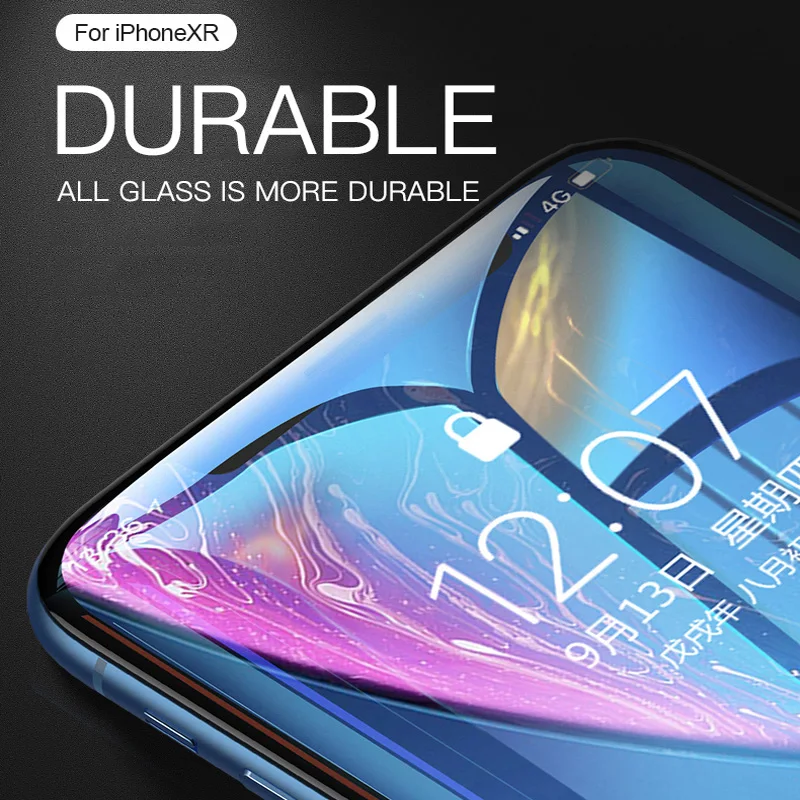 9D Защитное стекло для iphone X XS 11 12 Pro max Mini XR 6 7 6s 8 plus Защита экрана 6S закаленное