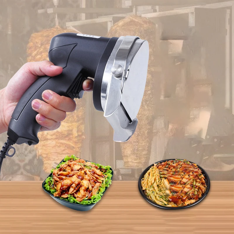 Middle East hand-held Meat Slicer Electric Kebab Slicer Done