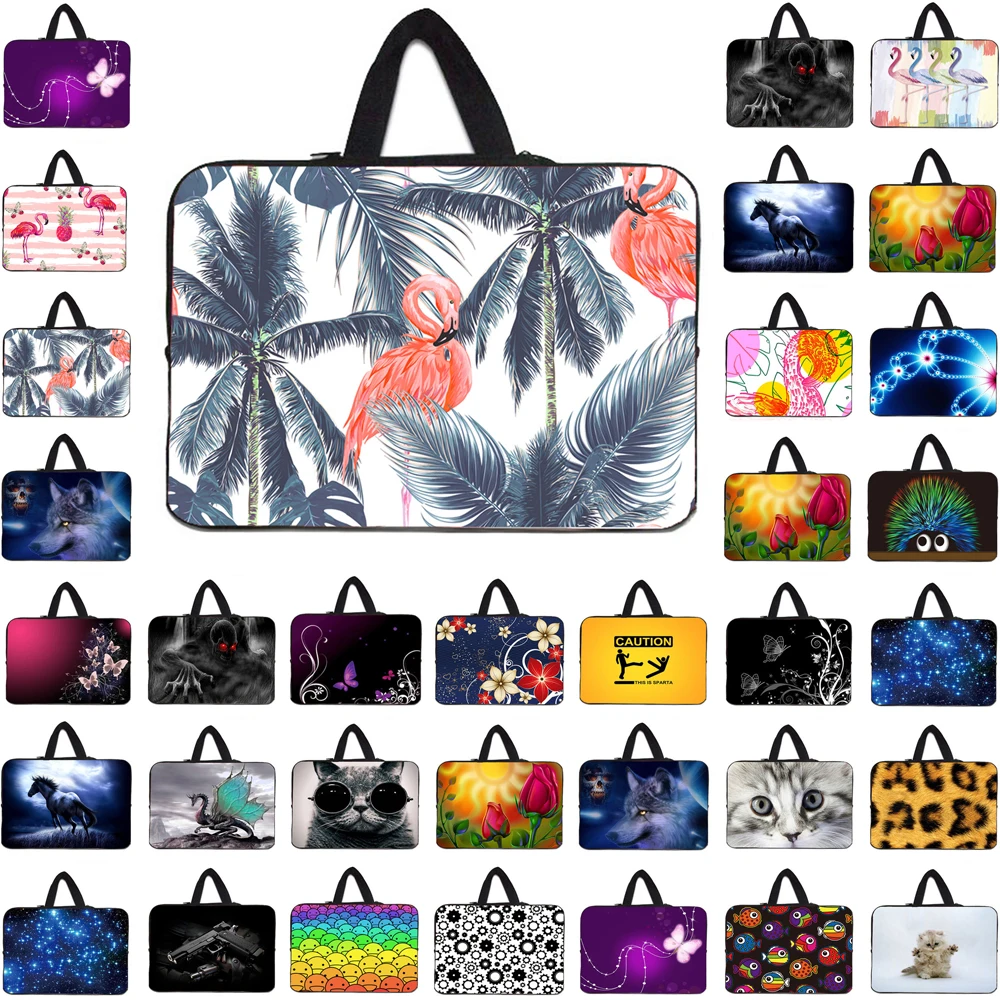 

Ordinateurs Portables 17.3 15.4" Laptop Carry Bag Neoprene Waterproof Case Notebook 14.1" Inch 10 12 13 14 Computer 2020 Fundas