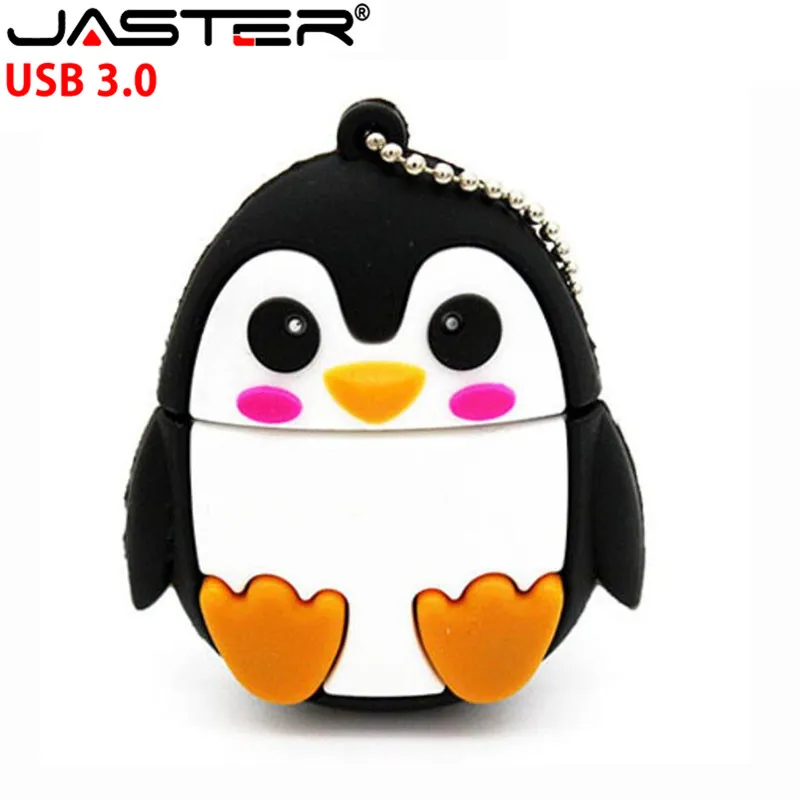 USB 3 0 флеш накопитель JASTER с рисунком пингвина совы лисы 4 ГБ 8 16 32 ГБ|USB