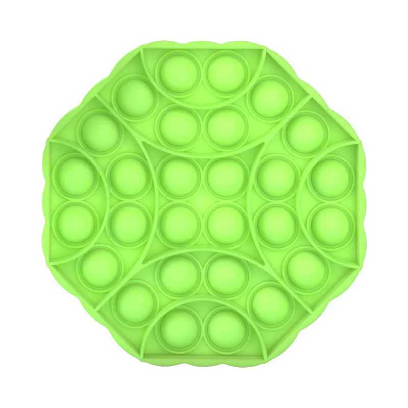 

Push It Bubble Octagonal Lace Fidget Toys Autism Special Needs Sensory Anti-Stress Relief Toy Game Gift for Kids