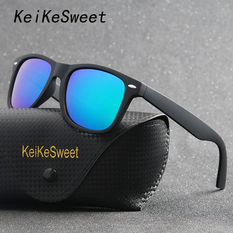 Мужские и женские солнцезащитные очки KeiKeSweet классические винтажные