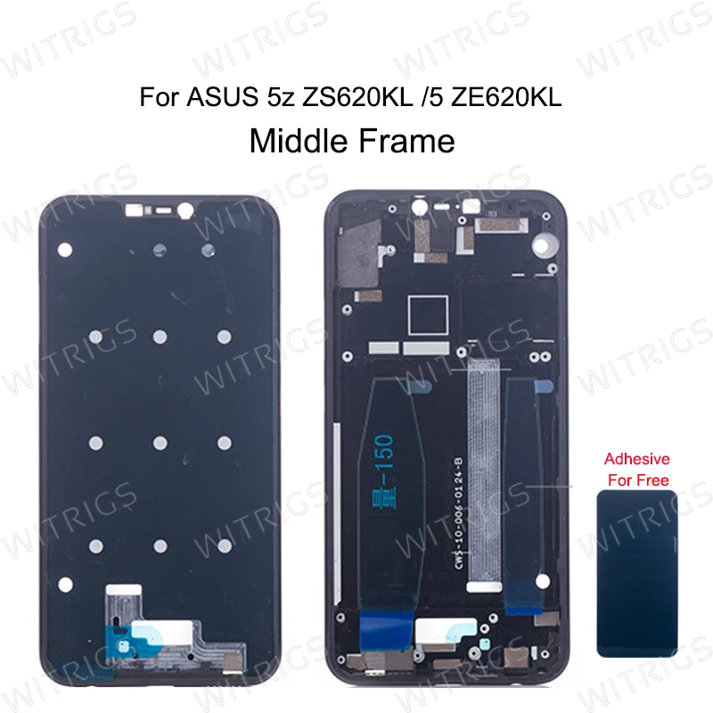 Witrigs для ASUS Zenfone 5z ZS620KL средняя рамка 5 ZE620KL ободок ЖК-рамка поддерживающая корпус с