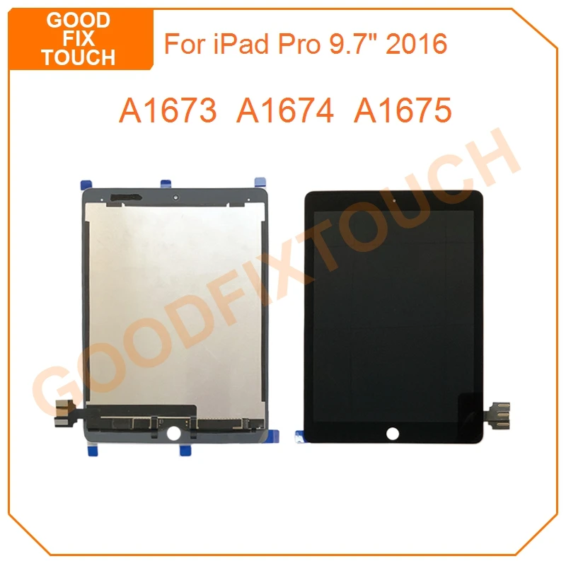 Pantalla LCD AAA + para iPad Pro 9,7, A1673, A1674, A1675, montaje de digitalizador con pantalla t&aacute;ctil, piezas de repuesto para iPad Pro 2016, 9,7"-2