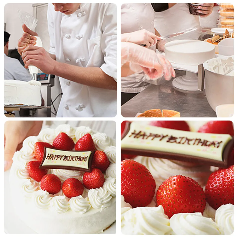 

36 Pcs Bakeware Set Baking Accessories Cake Baking Set Cake Decorating Turntable Cake Stand Icing Spatula Comb Icing Smoother