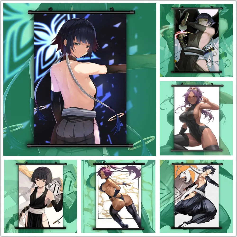 

Diamond Painting BLEACH Shihouin Yoruichi Suì-Feng Full Diamond Embroidery Diamond Mosaic Cross Stitch Kits Home Decoration
