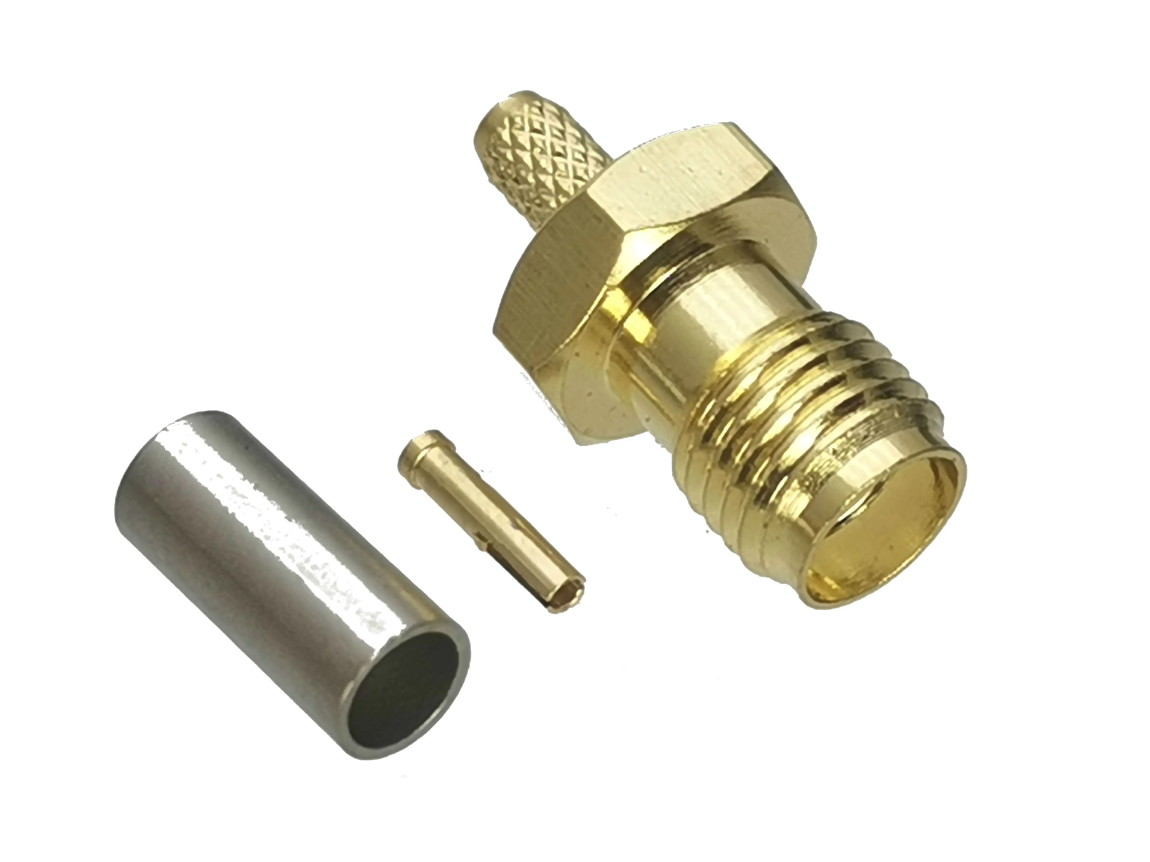 10 шт. SMA женский Джек Обжимные Клещи RG316 RG174 LMR100 / RG58 RG142 LMR195 RG8X LMR240 RG5 RG6 RG8 LMR400 RF