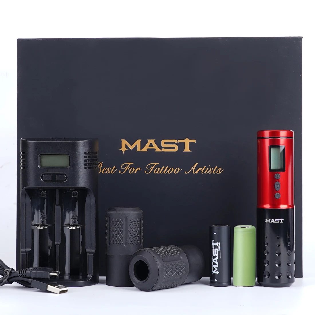 Новинка профессиональный вращающийся картридж Mast Lancer тату машинка с