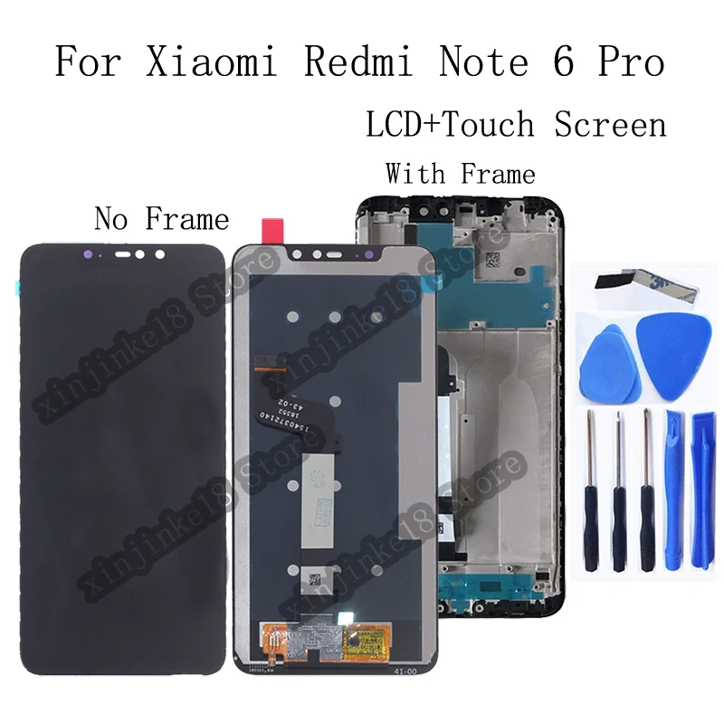 ЖК-дисплей 6 26 &quotдля Xiaomi Redmi Note Pro сенсорный экран с дигитайзером в сборе для