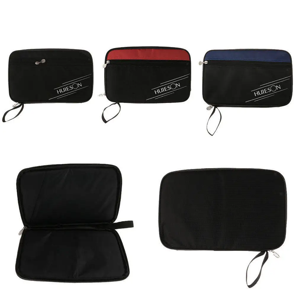 1x чехол для портативной ракетки настольного тенниса пинг-понга с молнией | Спорт