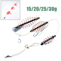 big fish carp feeder bait cage spring fishing tackle cages lures baitholder hooks with sinkers outdoor fishing accessories