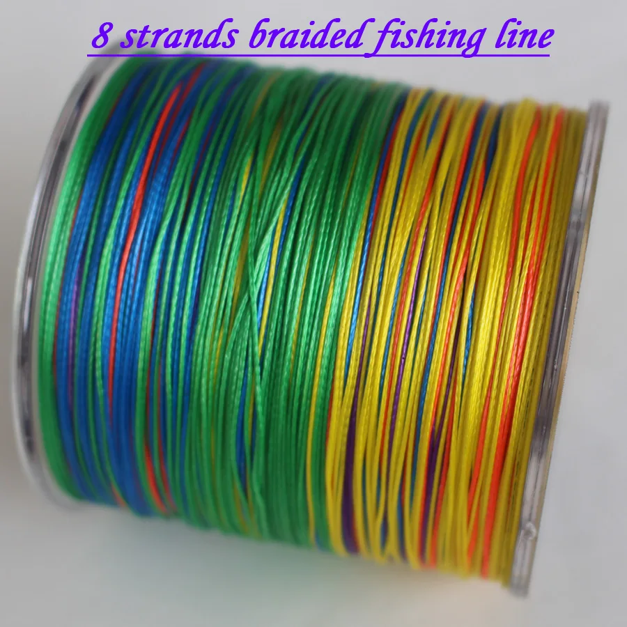 

10LB 20LB 30LB 40LB 100LB 200LB 8 Strands Braided Fishing Line 500m Multi Color Super Strong Japan Multifilament PE Braid Line