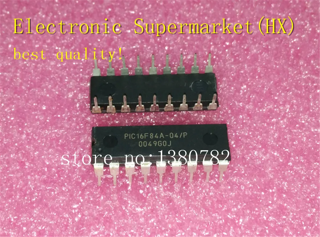 Бесплатная доставка 50 шт./лот PIC16F84A 04/P PIC16F84 DIP 18 новый оригинальный IC в наличии!|lot