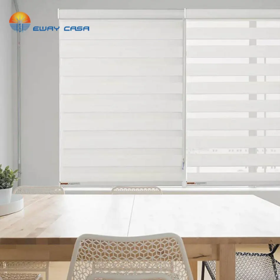 Бесплатная доставка EWAY CASA зелёные шторы рулонные жалюзи горизонтальные