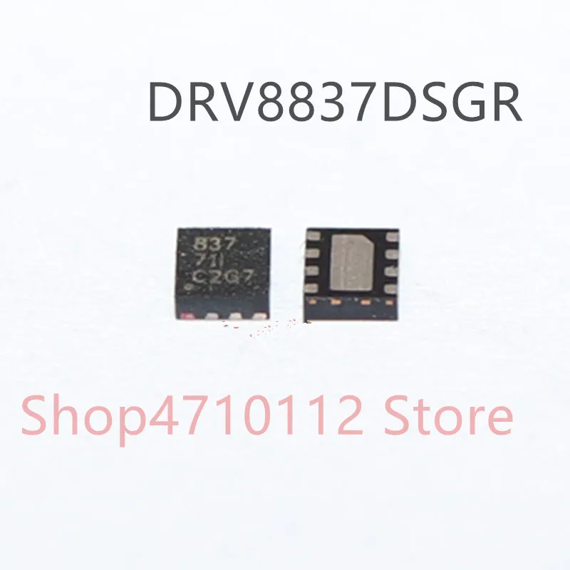 Бесплатная доставка Новинка 10 шт./лот DRV8837DSGR DRV8837 маркировка 837 SON-8