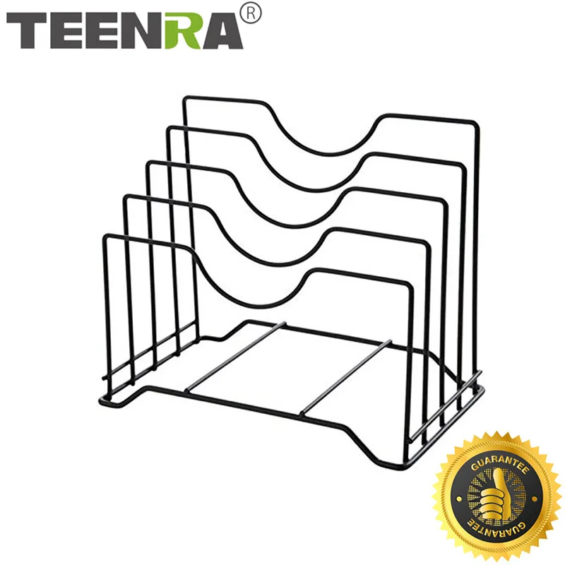 Держатель для крышки кухонного горшка TEENRA органайзер многофункциональная полка