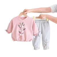2pcs baby girls clothing sets autumn winter toddler girls clothes kids tracksuit for girl suit children clothing 1 to 4 year