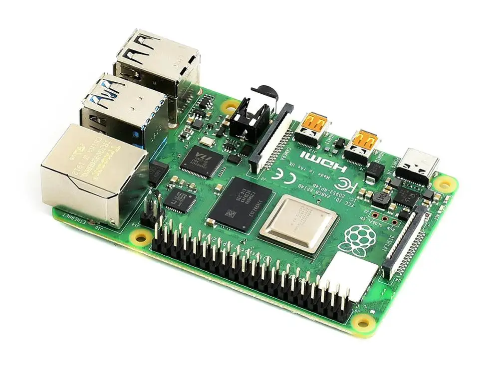 

Original Raspberry Pi 4 Model B 2GB supports dual 4K output,Gigabit Ethernet,Bluetooth 5.0, BLE,BCM2711B0 ( Cortex-A72)