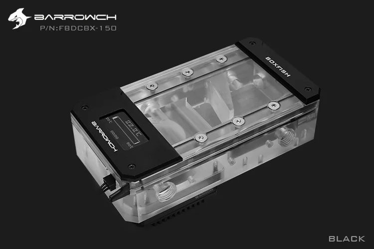 Насос Barrowch FBDCBX PWM 17 Вт с цифровым дисплеем комбинация резервуаров серия Box Fish DDC