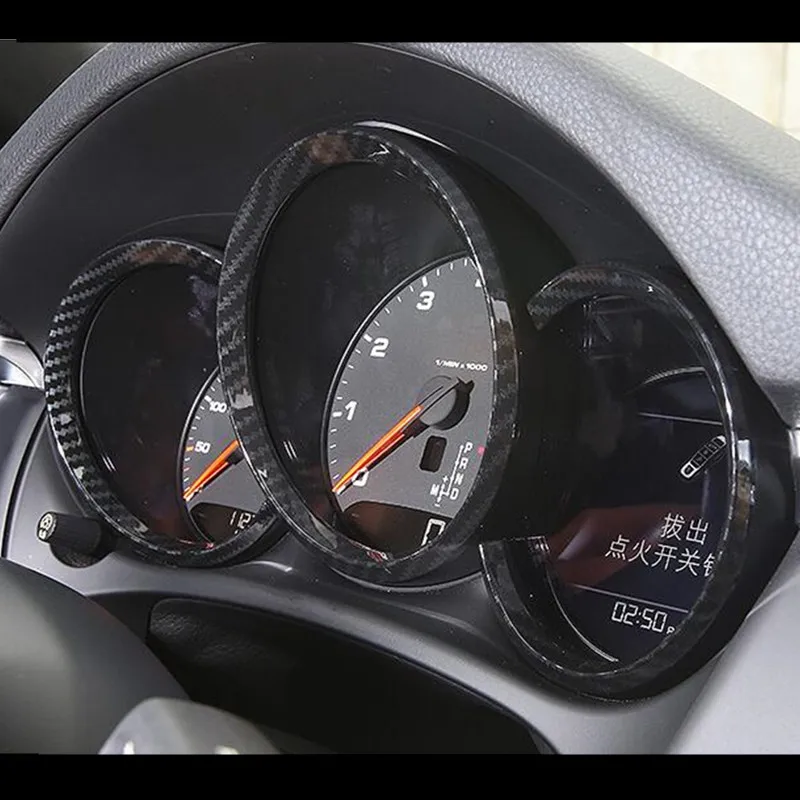 Цветная центральная консоль из углеродного волокна Модифицированная внутренняя