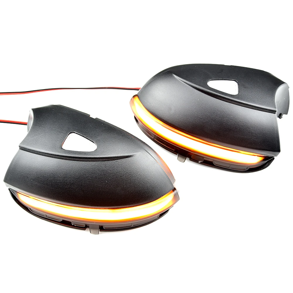 

Flashing Water Rearview Side Mirror Dynamic Sequential Blinker For VW Passat B7 CC Scirocco Jetta MK6 EOS LED Turn Signal Light