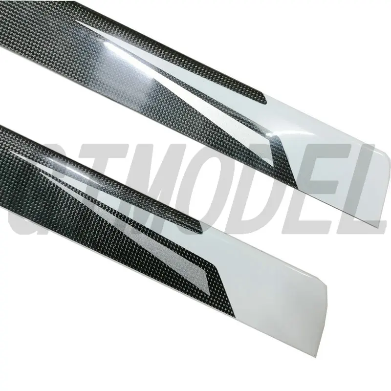 1 Pair Thunder Tiger 710mm  Carbon Fiber Main Rotor Blade  For T-rex 700 Gaui KDS Agile Alzrc SAB XLPower700 RC Helicopter enlarge