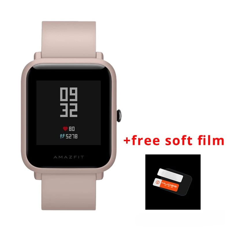crucible powder ES глобальная версия Xiaomi Huami Amazfit Bip Lite Смарт-часы 45 дней Срок службы батареи 3ATM в соответствии со стандартом водонепроницаемости Смарт-часы с Bluetooth - Цвет: crucible powder