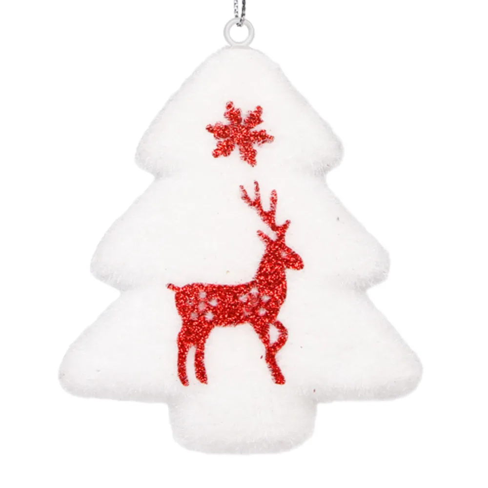 

1 Pcs Christmas Ornaments Foam Christmas Tree Pendant Decorative Bauble Festive Hanging Decoration For Home