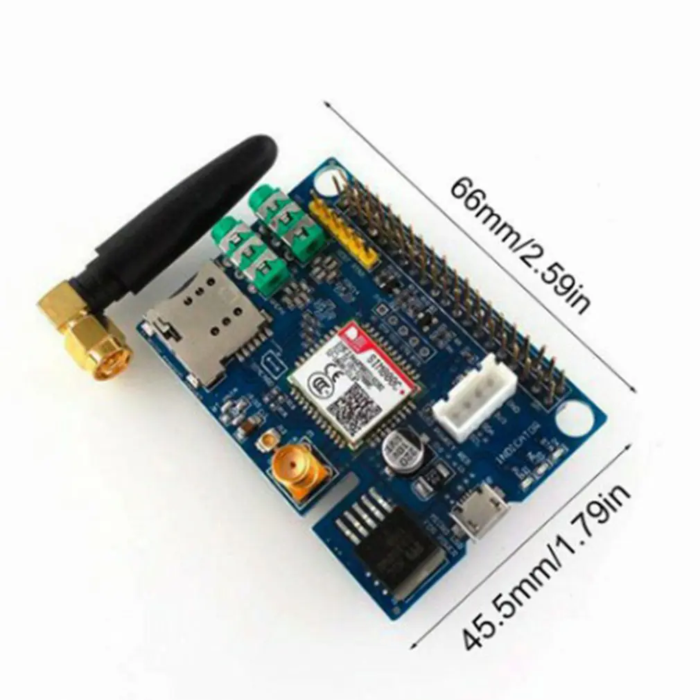 

SIM800C Message Development Board Module MIicro SIM Flip Card Holder SMA And Ipxmini Interface Message Board