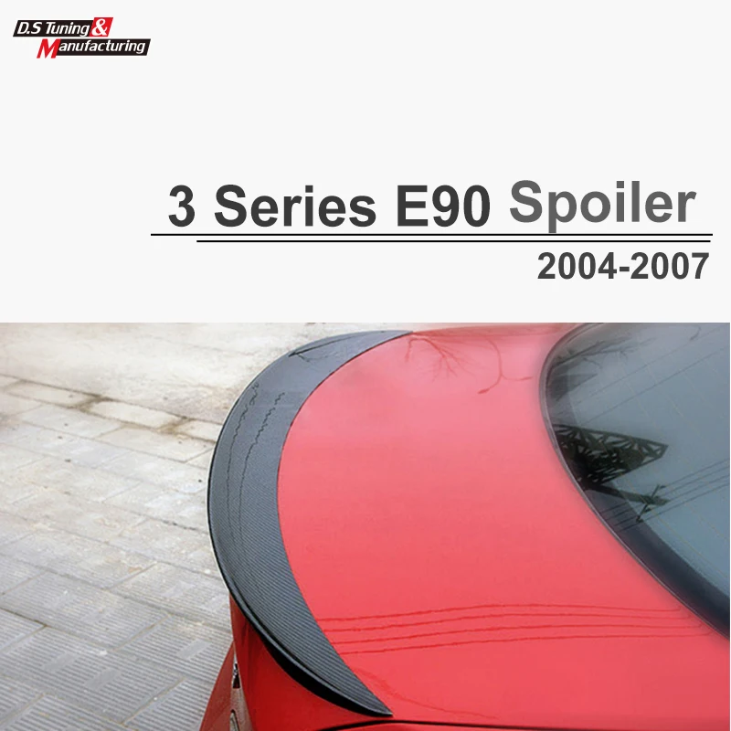 2005 - 2011 E90 Carbon Fiber Rear Trunk Wings Cf Spoiler For Bmw 3 Series 4-door Sedan | Автомобили и мотоциклы