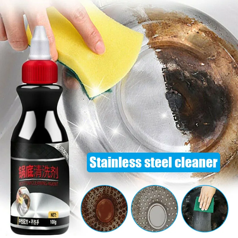 Бытовые чистящие средства из нержавеющей стали для удаления ржавчины кастрюль