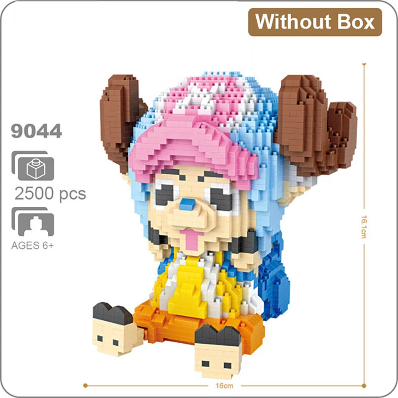 LOZ мини Алмазный блок цельный Тони Чоппер фигурка экшн аниме Сборка DIY модель