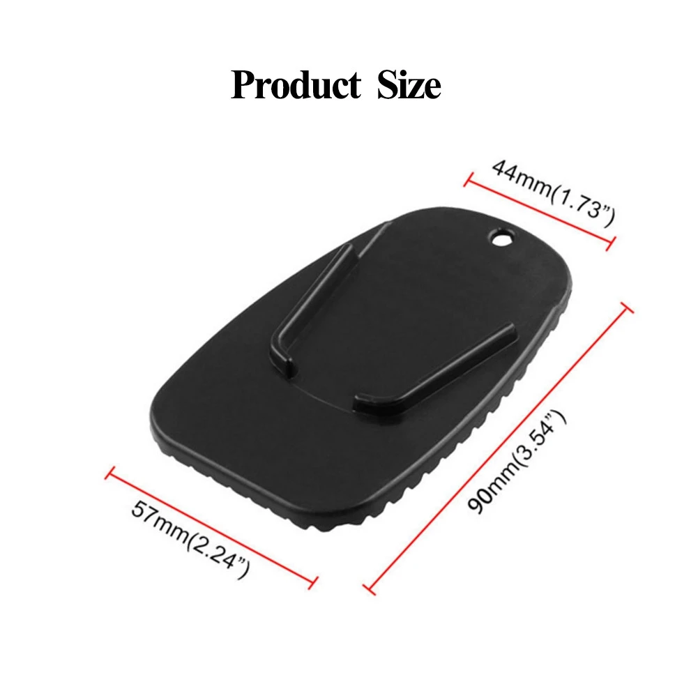 Универсальная пластиковая боковая подставка для мотоцикла защитный коврик