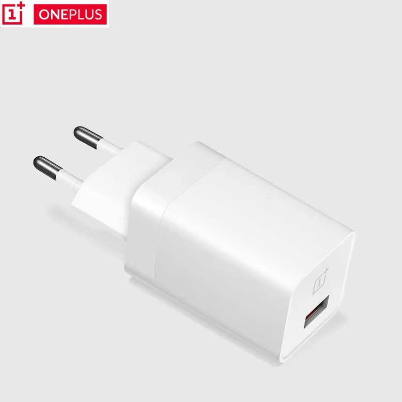 EU-charger Оригинальное зарядное устройство Oneplus 7 Pro EU Dash 5V 4A для Oneplus 6T 5T 3T адаптер 1 M/1,5 M плоский круглый кабель usb type C - Тип штекера: EU-charger