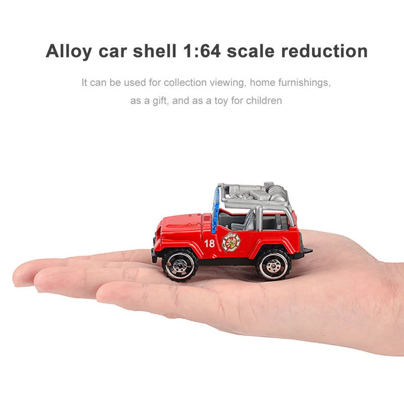 Автомобиль для мальчиков интерактивный пожарный автомобиль из сплава игрушки